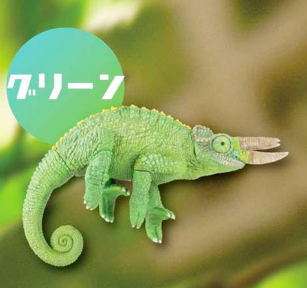 Amazon | 【グリーン】 アニマリエコレクション ジャクソンカメレオン